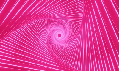 спираль, розовый