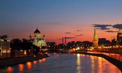 Москва Россия архтектура река церковь