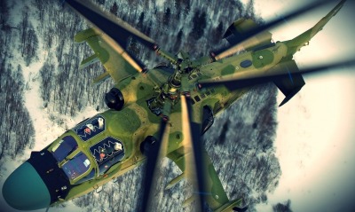 авиация вертолет Ка-52