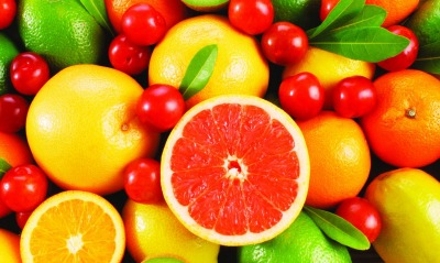 еда апельсин грейпфрут вишня лайм food orange grapefruit cherry lime