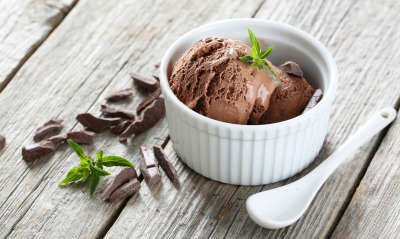 мороженое, шоколадное