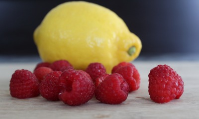 малина лимон ягоды