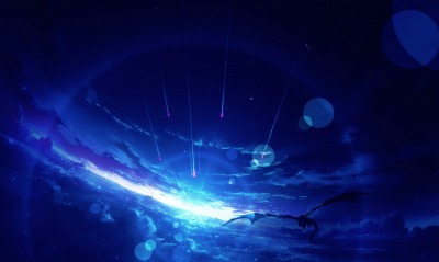 космос, ночное небо
