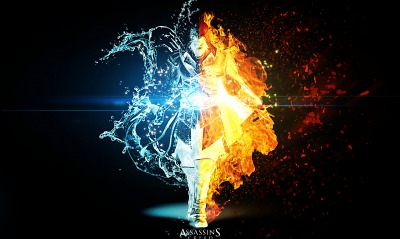 Assassins Creed огонь и вода