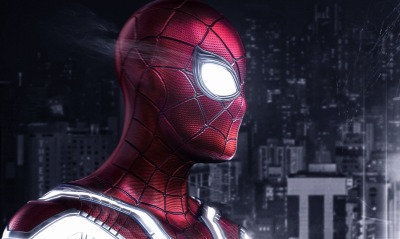 человек-паук костюм голова