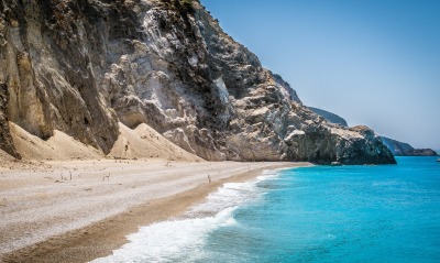 пляж, греция