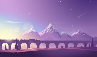 минимализм, поезд
