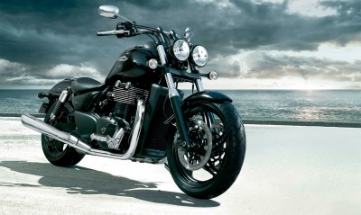 мотоцикл море пляж