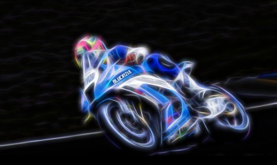 Yamaha Мотоцикл вираж