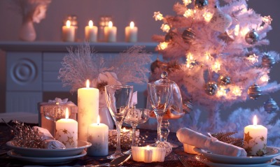 свечи огни рождество candles lights Christmas
