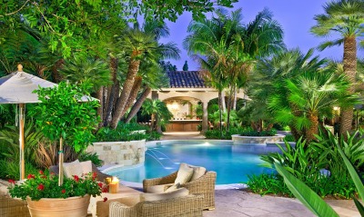 пальмы, бассейн, отдых