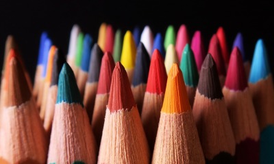 карандаши, разноцветные