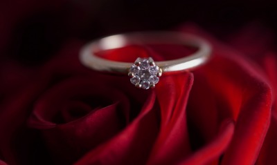 кольцо, с бриллиантом