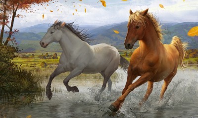 рисунок графика лошадь природа животные figure graphics horse nature animals