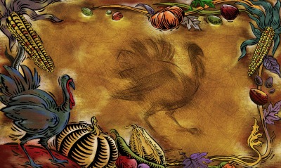 графика рисунок индюк птицы graphics figure Turkey birds